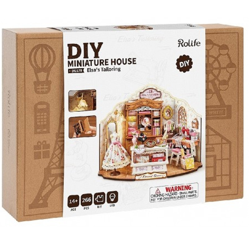 Miniature House - Elsa's Tailoring - Rolife