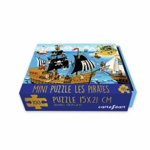 BOÎTE MINI PUZZLE BATEAU DE PIRATES