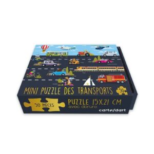 BOÎTE MINI PUZZLE TRANSPORT