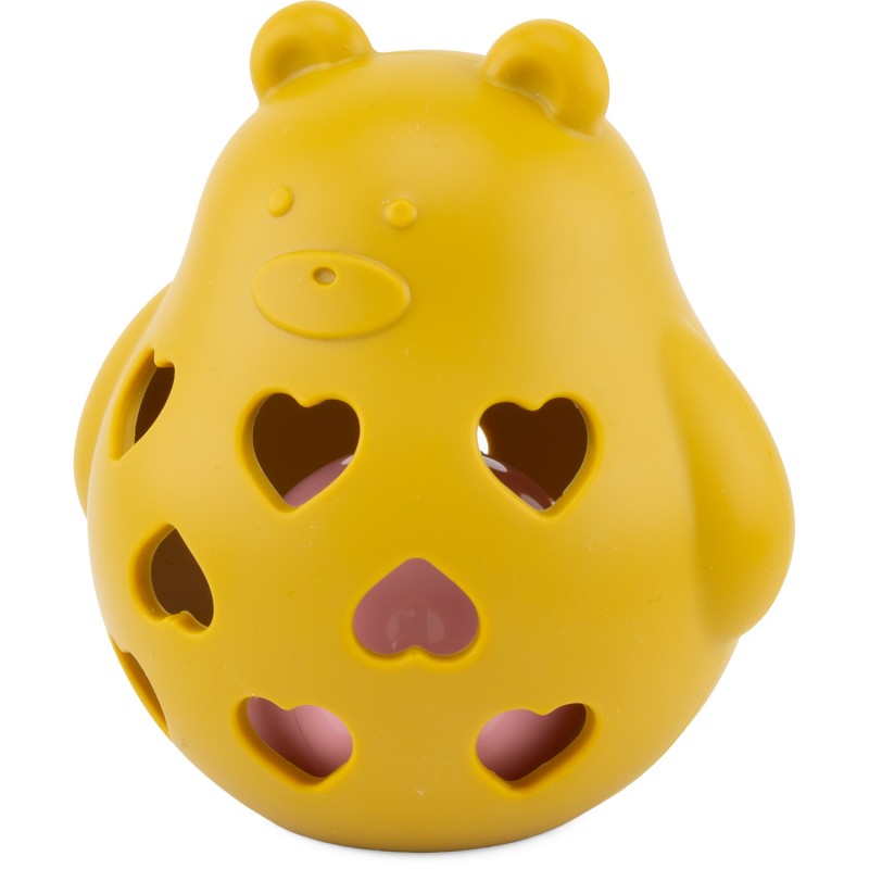 SILICONE : BALOUNE OURSON JAUNE - Ulysse