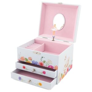 COFFRE MUSICAL 2 TIROIRS BALLERINE - Ulysse