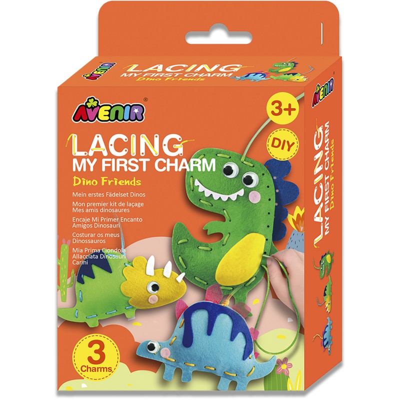 LACING MY FIRST CHARM DINO LEVEL 1 - Ulysse