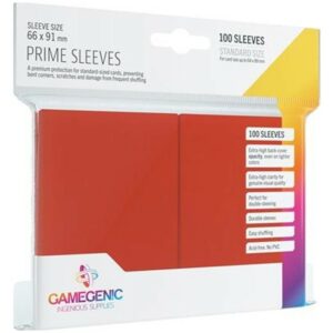 GG : 100 Sleeves Prime Red