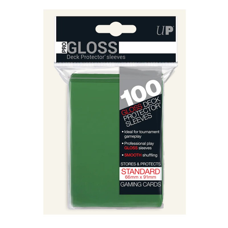 Ultra PRO : Paquet 100 Sleeves Standard Vert