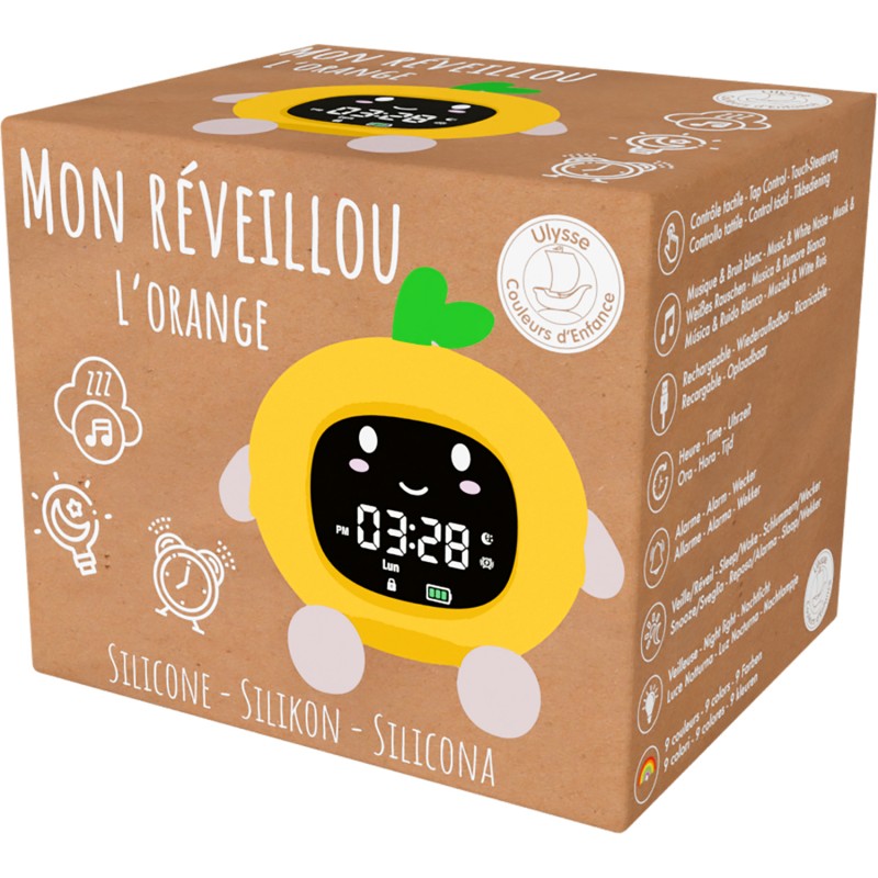 VEILLEUSE RÉVEIL : RÉVEILLOU L'ORANGE - Ulysse