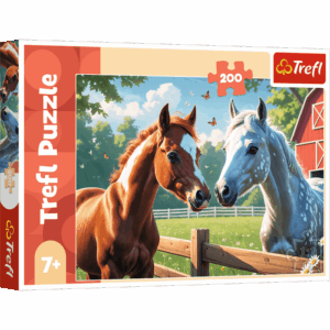 Puzzle 200 pièces - Chevaux - Trefl