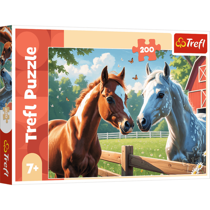 Puzzle 200 pièces - Chevaux - Trefl