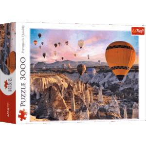 Puzzle 3000 pièces - mongolfieres - Trefl