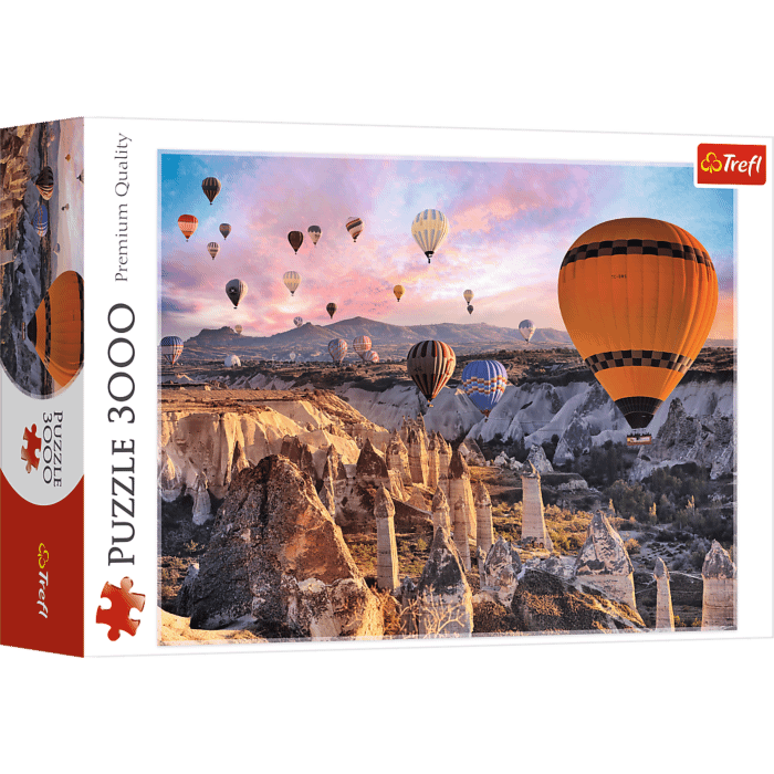 Puzzle 3000 pièces - mongolfieres - Trefl