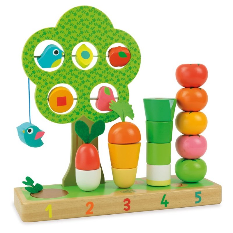 J'apprends à compter les légumes - Vilac