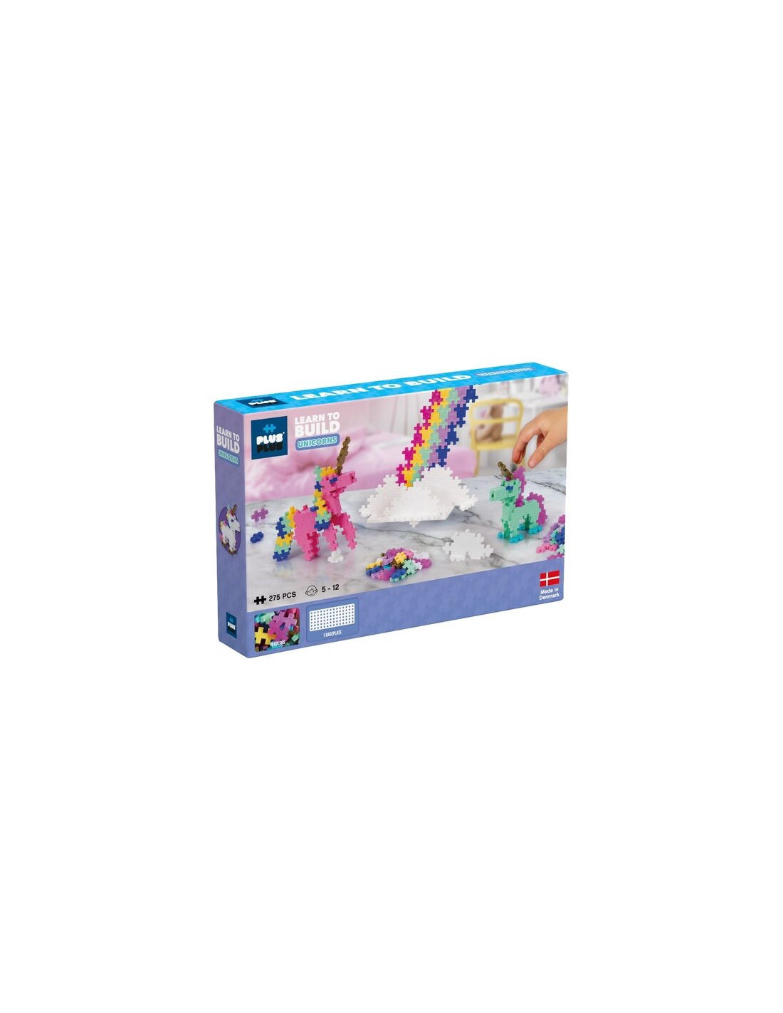 Kit découverte Licornes - 275 Pcs - Plus-plus