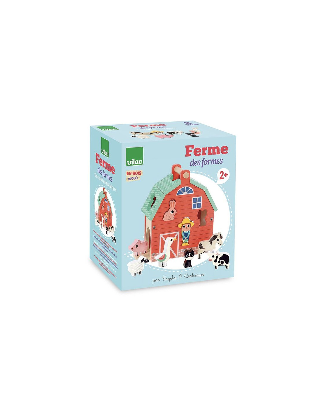 Ma belle ferme des formes - Ingela P.Arrhenius - Vilac