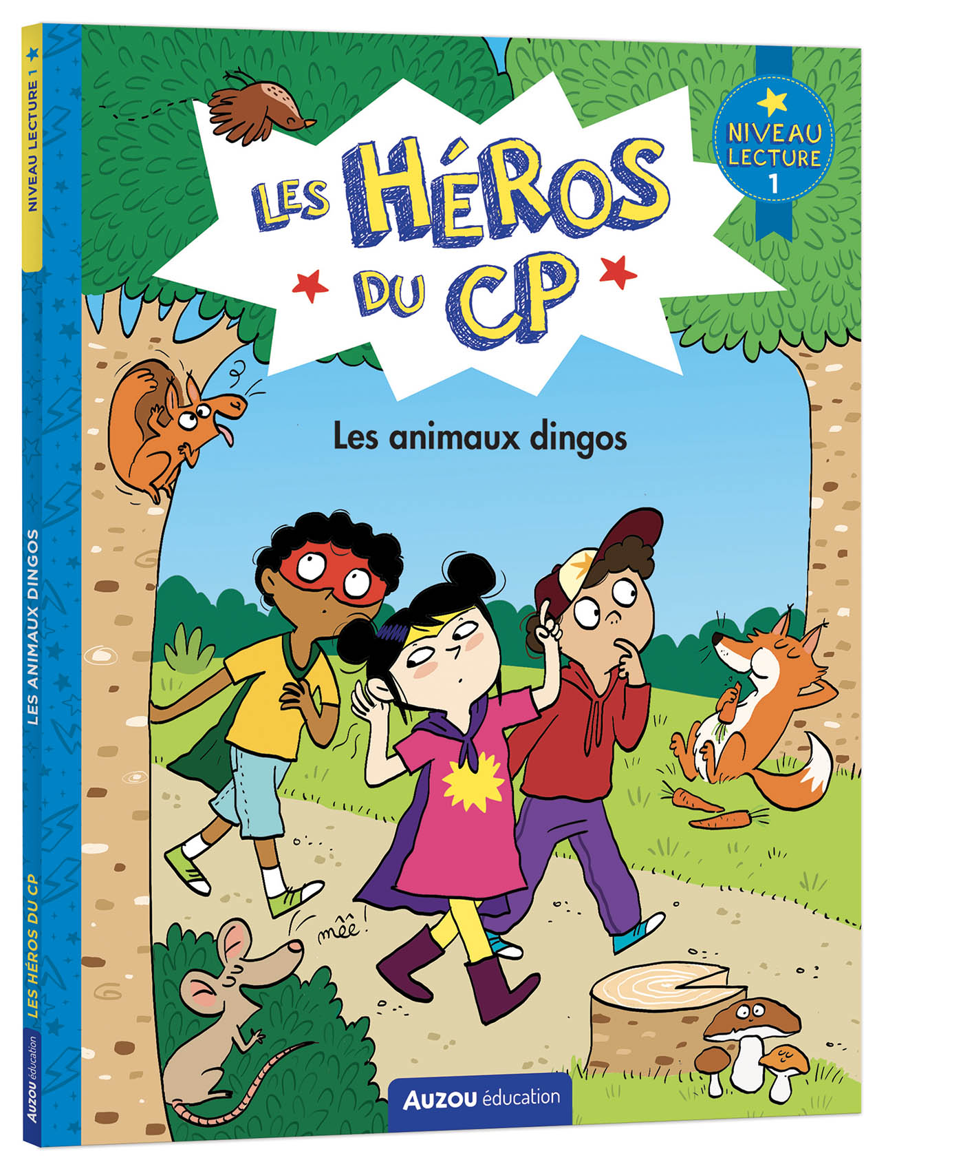 Les héros du cp - Niveau 1 - Les animaux dingos - Auzou