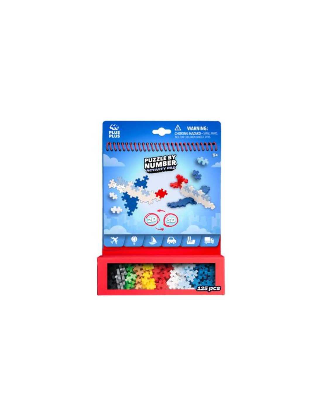 Bloc d'activité Transport - 125pcs - Plus-plus