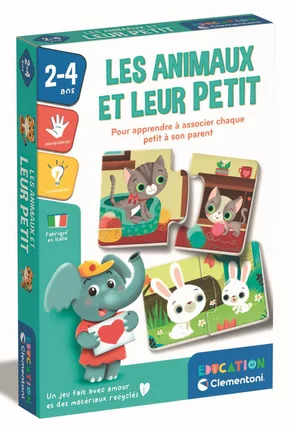 les-animaux-et-leur-petit-jouets-éducatif-2-ans-cartes-clémentoni-jeux-reves-et-jouets