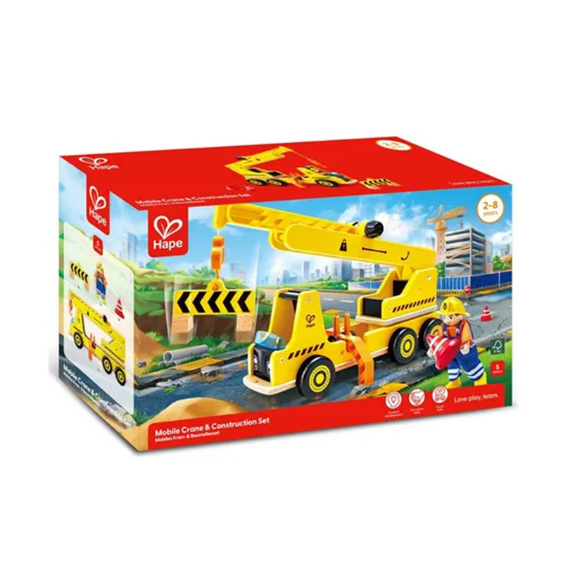 Camion grue mobile en bois - Hape
