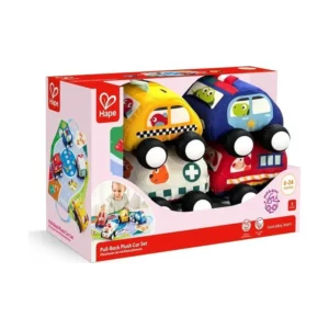 Voitures à rétrofriction et circuit lavables - Hape