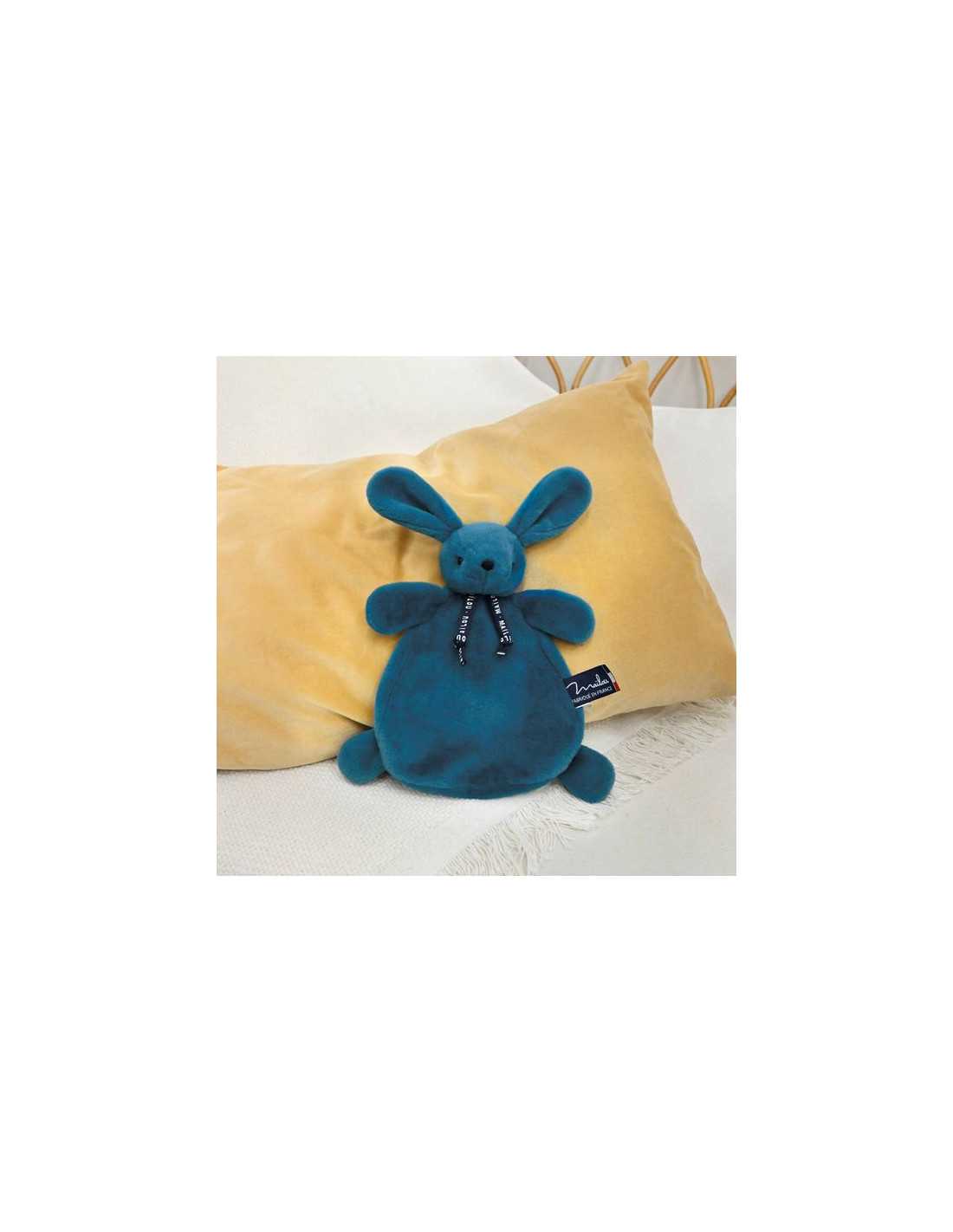 Lapin DORLOTIN - Doudou - Bleu Minéral - Maïlou