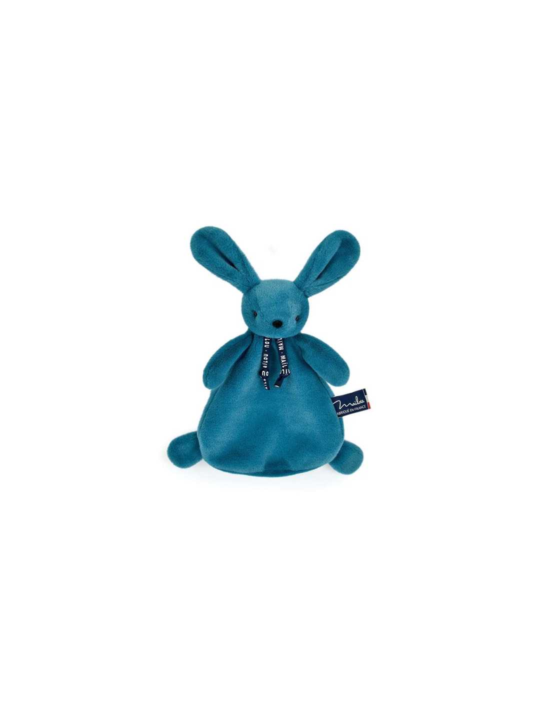 Lapin DORLOTIN - Doudou - Bleu Minéral - Maïlou