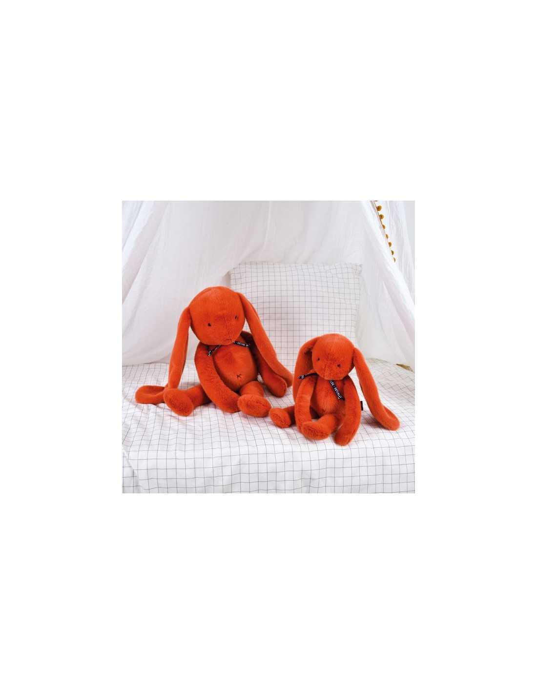 LAPIN Méloé 37 cm - potiron - Maïlou
