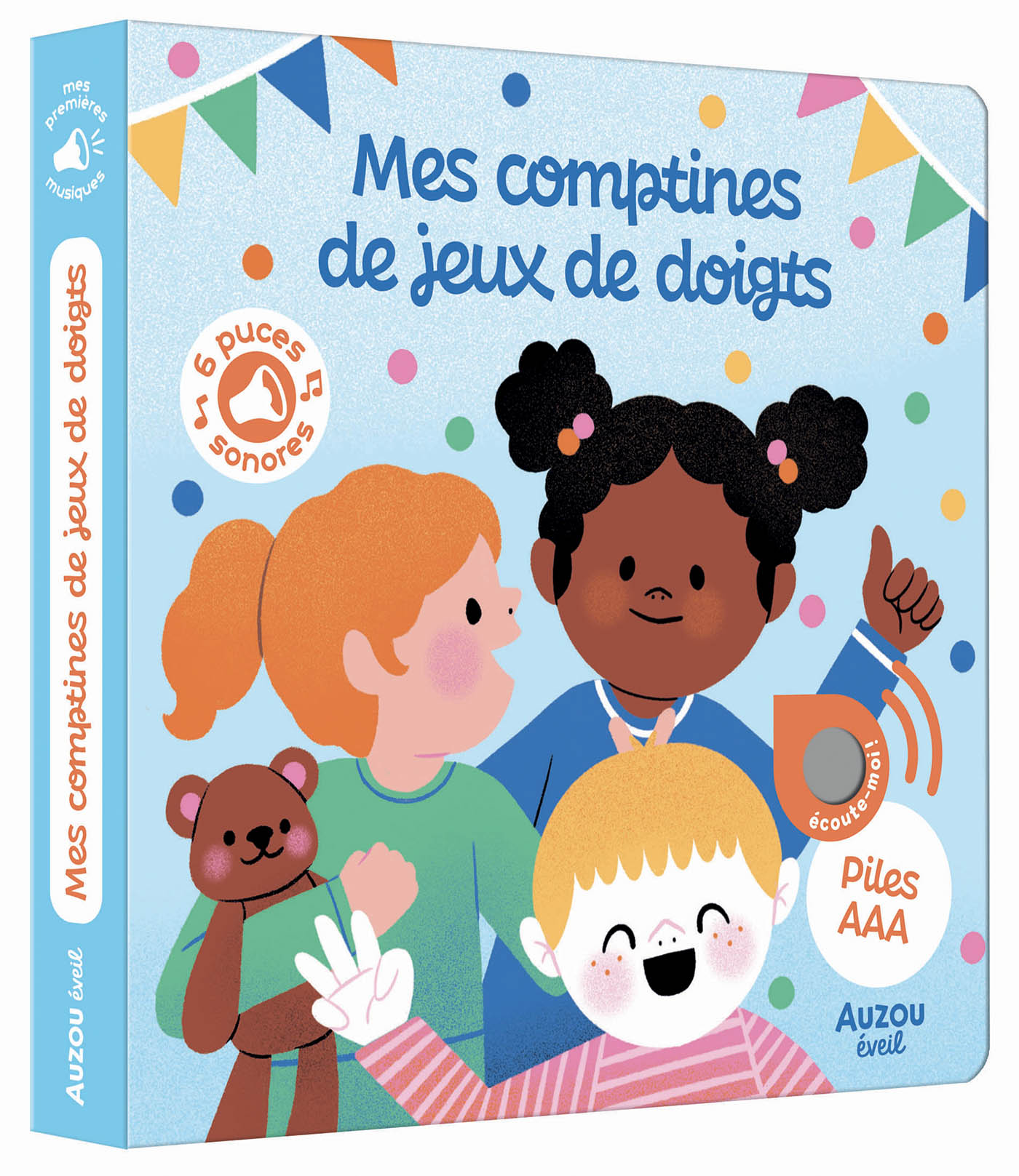 Mes comptines de jeux de doigts - Auzou