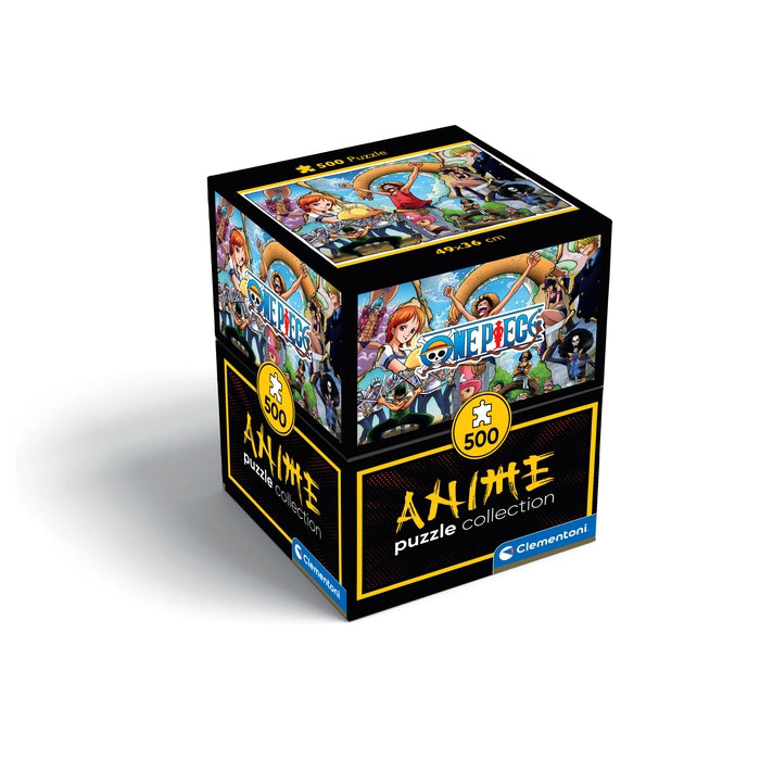 PUZZLE 500 PIECES CUBES ANIMES one piece - Clementoni