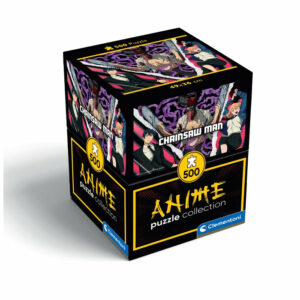 PUZZLE 500 PIECES CUBES ANIMES chainsaw man - Clementoni