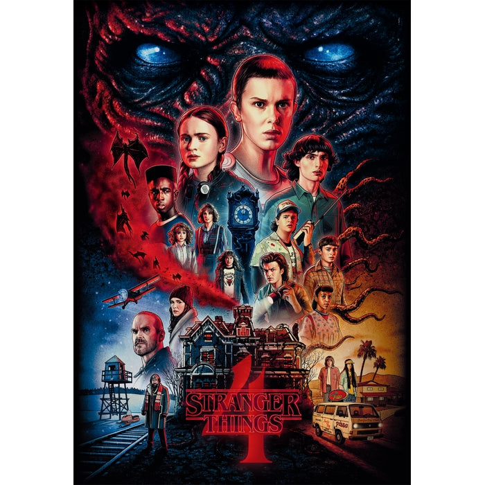 PUZZLE COMPACT 1000 PIECES - Stranger Things 4 - Clementoni
