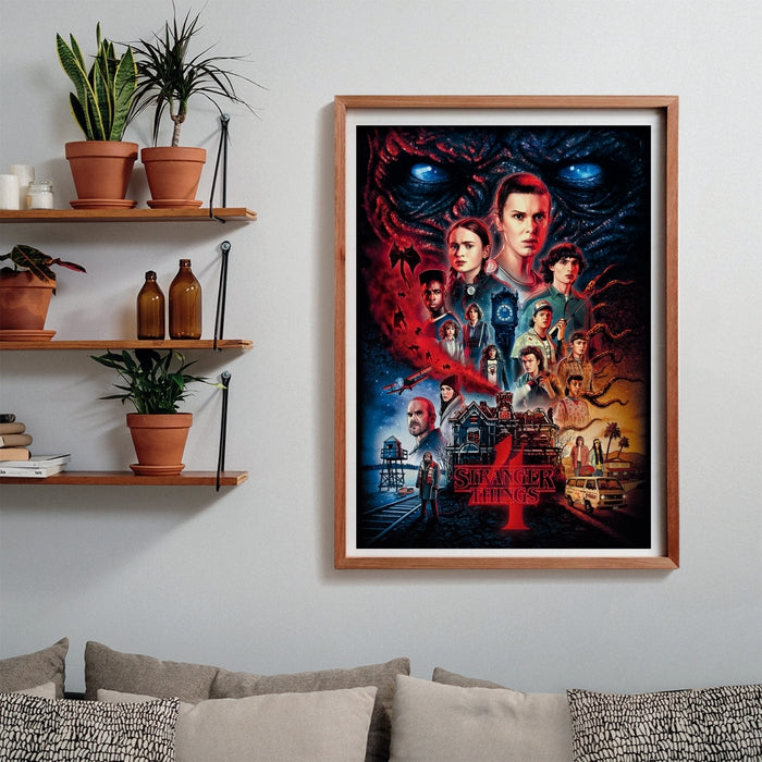 PUZZLE COMPACT 1000 PIECES - Stranger Things 4 - Clementoni