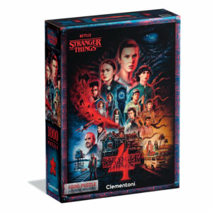 PUZZLE COMPACT 1000 PIECES - Stranger Things 4 - Clementoni