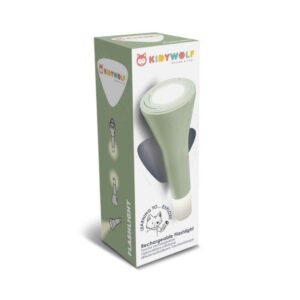KIDYFLASHLIGHT Lampe de poche 3-en-1 verte - Kidywolf