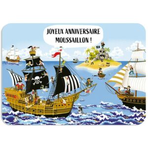 CARTE POSTALE JOYEUX ANNIVERSAIRE + ENVELOPPE