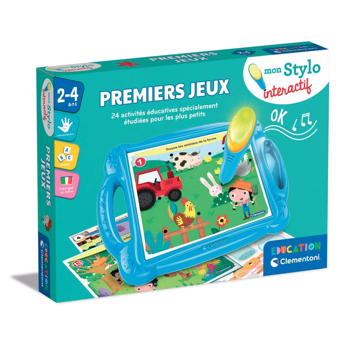 MON STYLO INTERACTIF - MES PREMIERS JEUX - Clementoni