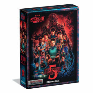 PUZZLE COMPACT 1000 PIECES - STRANGER THINGS 5 - Clementoni