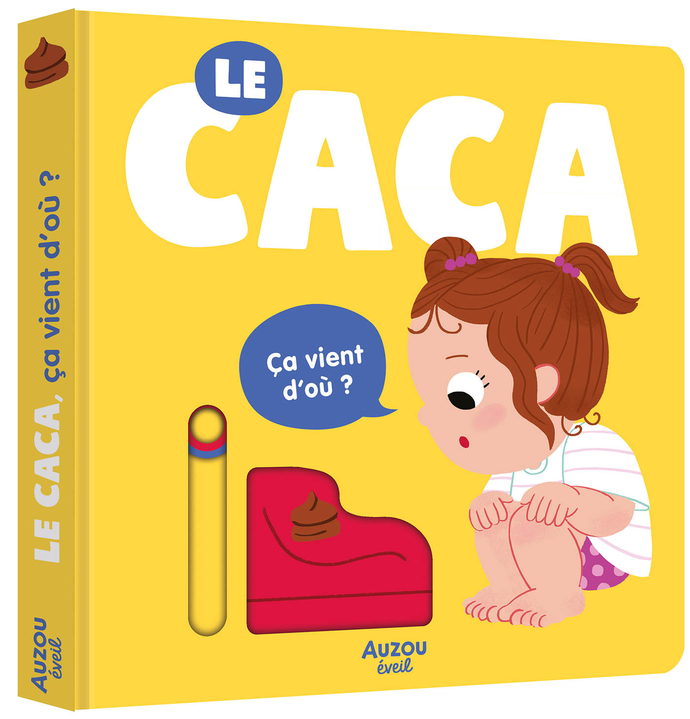 Le caca, ça vient d'où - Auzou
