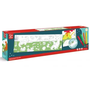 Rouleau à dessin et feutres - dinosaure - Hape