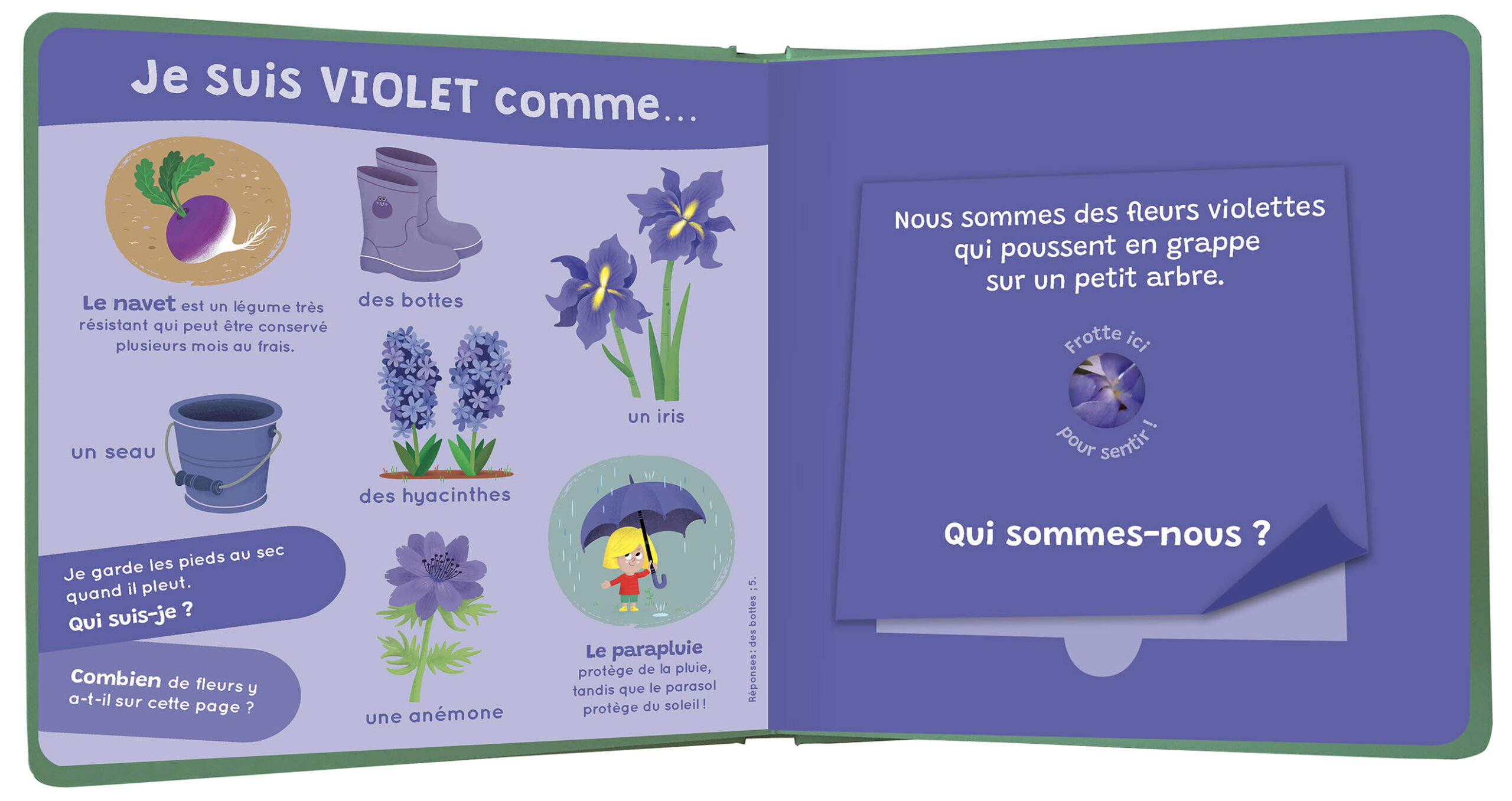 Mon livre et des odeurs - Le printemps - Auzou