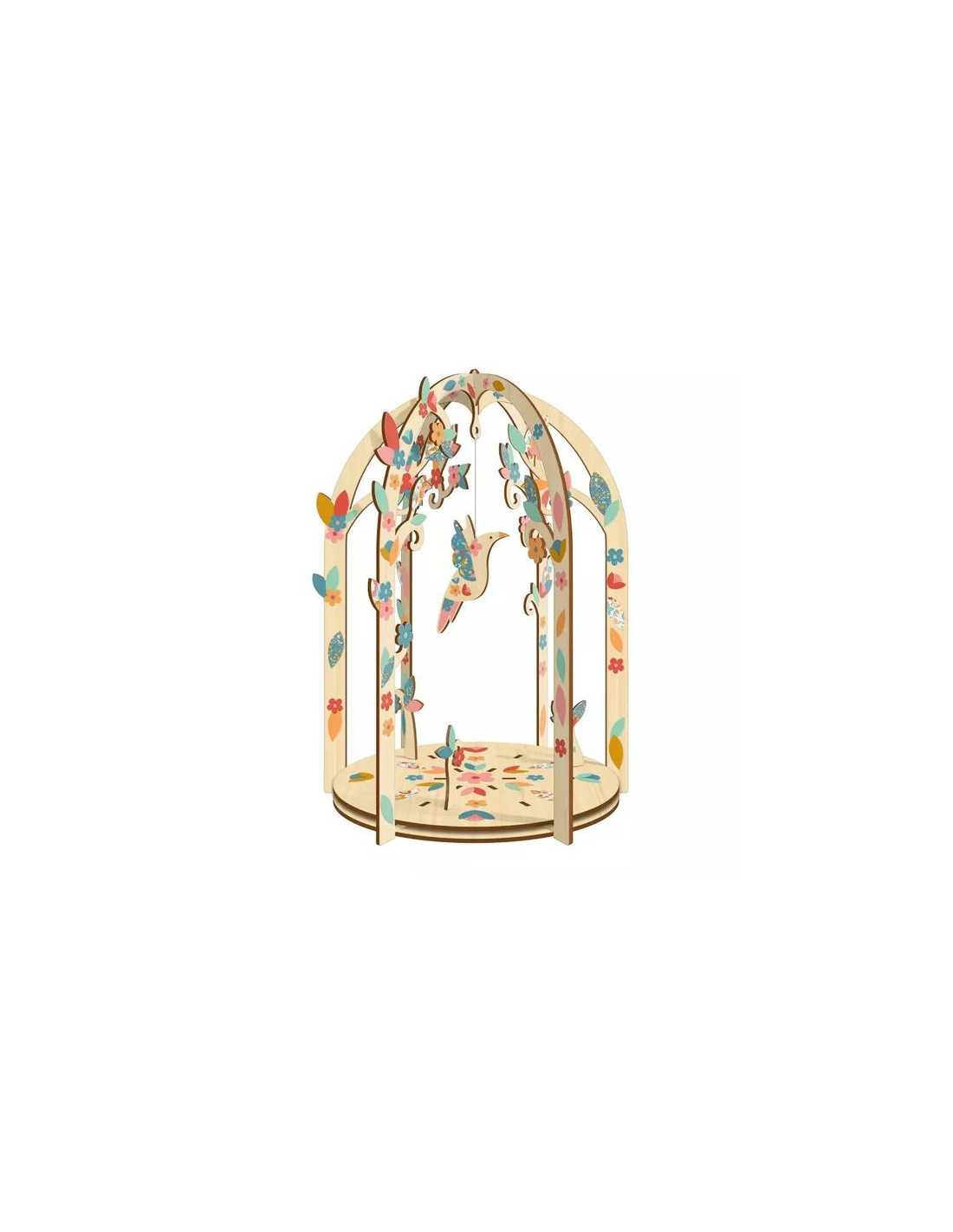 Mon coffret d'artiste - Mon joli porte bijoux en bois - Auzou