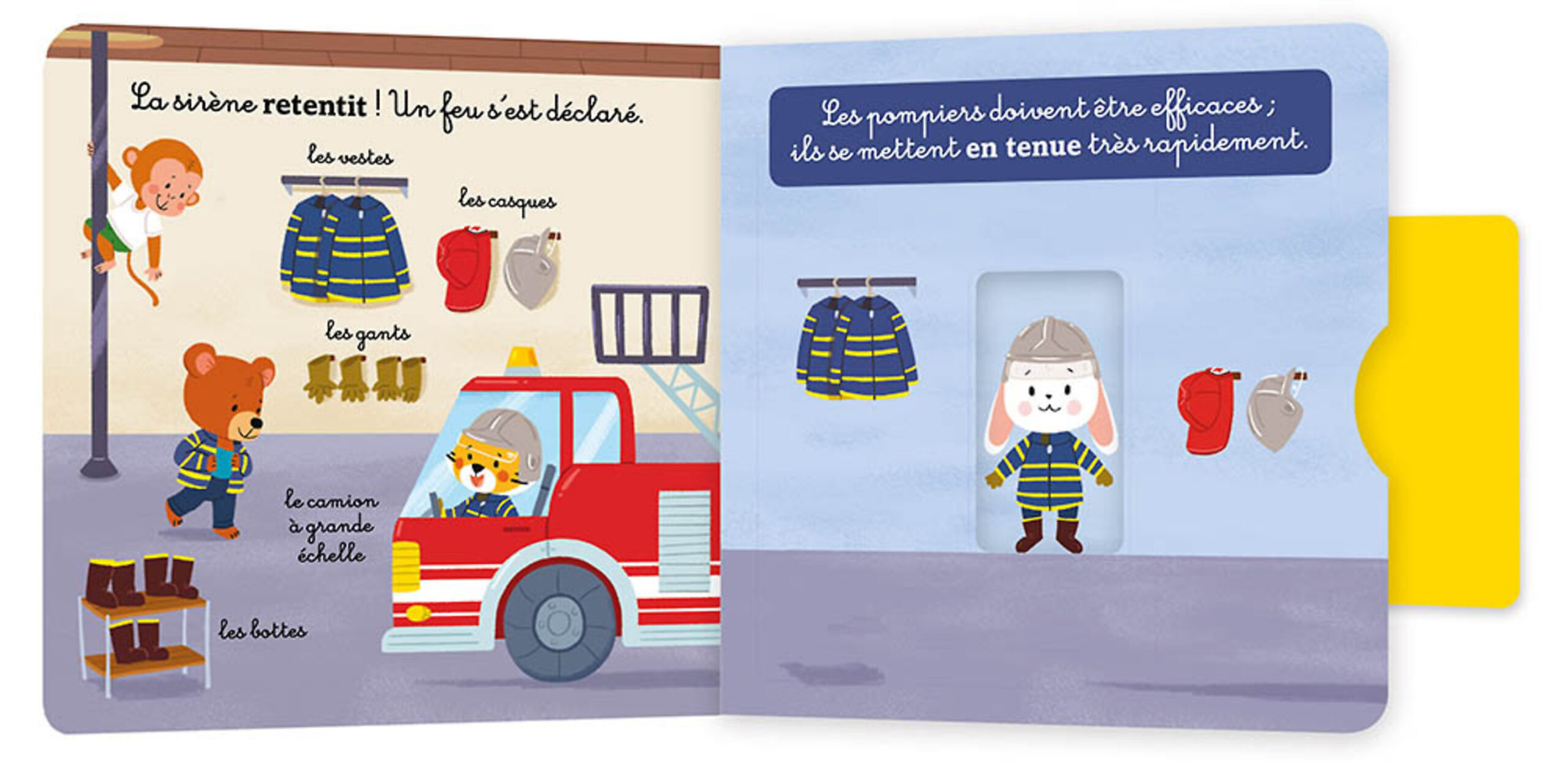 Mon anim'agier - Les pompiers - Auzou