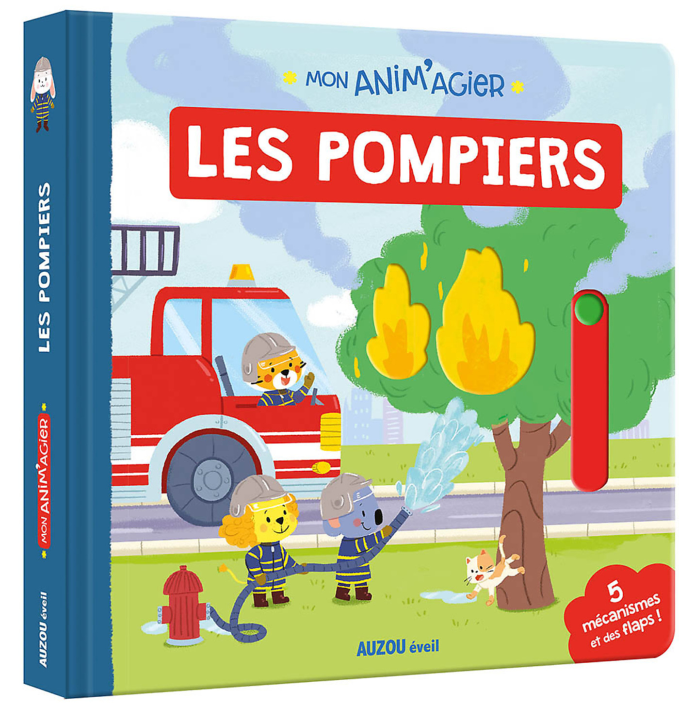 Mon anim'agier - Les pompiers - Auzou