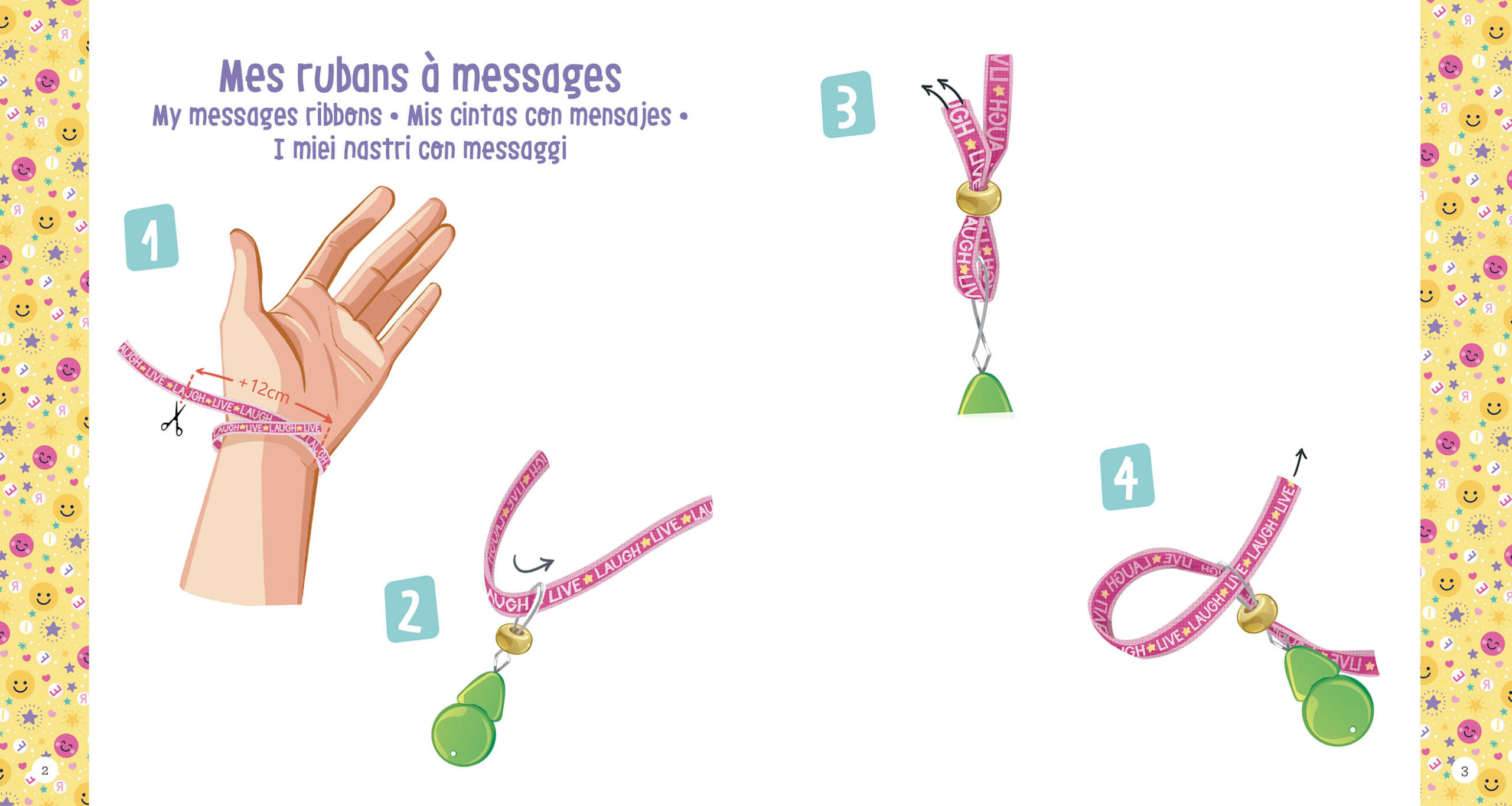 Ma boîte à bijoux - Bracelets à messages - Auzou