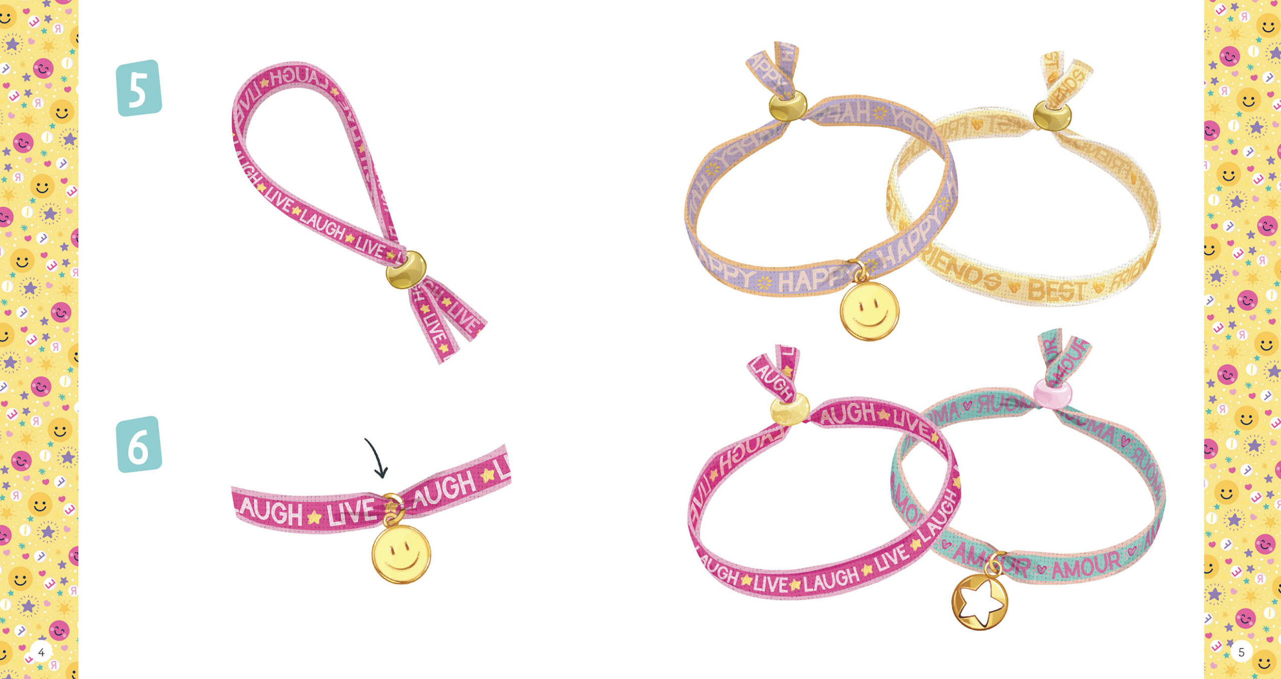 Ma boîte à bijoux - Bracelets à messages - Auzou