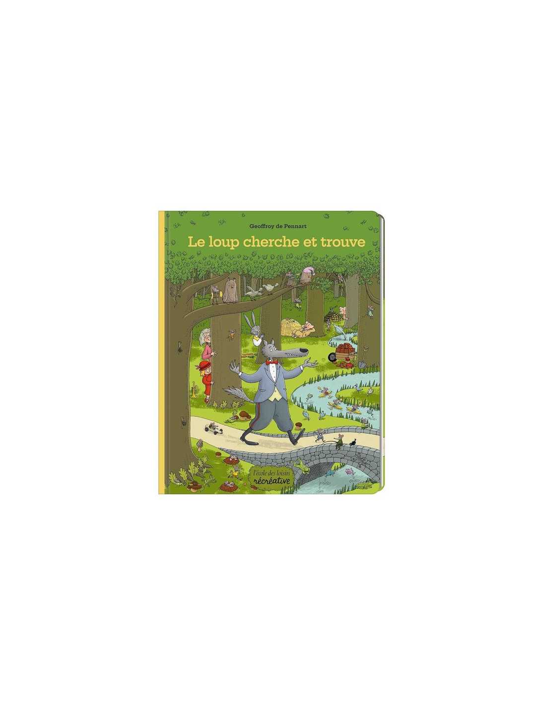 Livre Le loup - Cherche et trouve - Moulin Roty