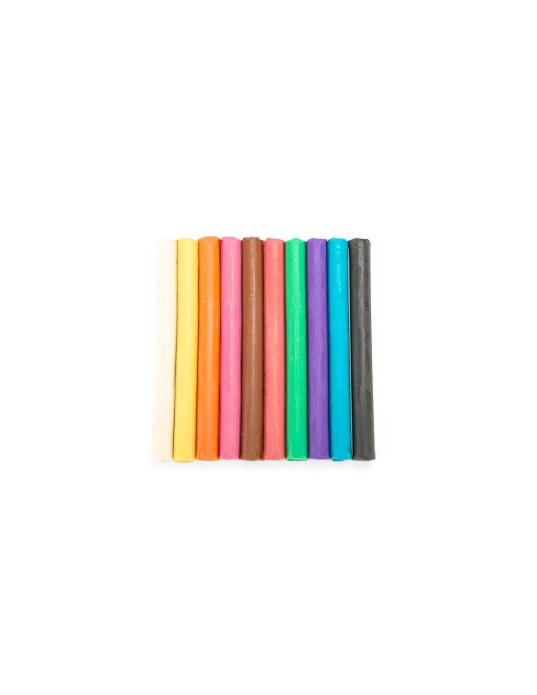 10 bâtonnets de pâte à modeler - Les Popipop - MOULIN ROTY