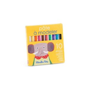 10 bâtonnets de pâte à modeler - Les Popipop - MOULIN ROTY