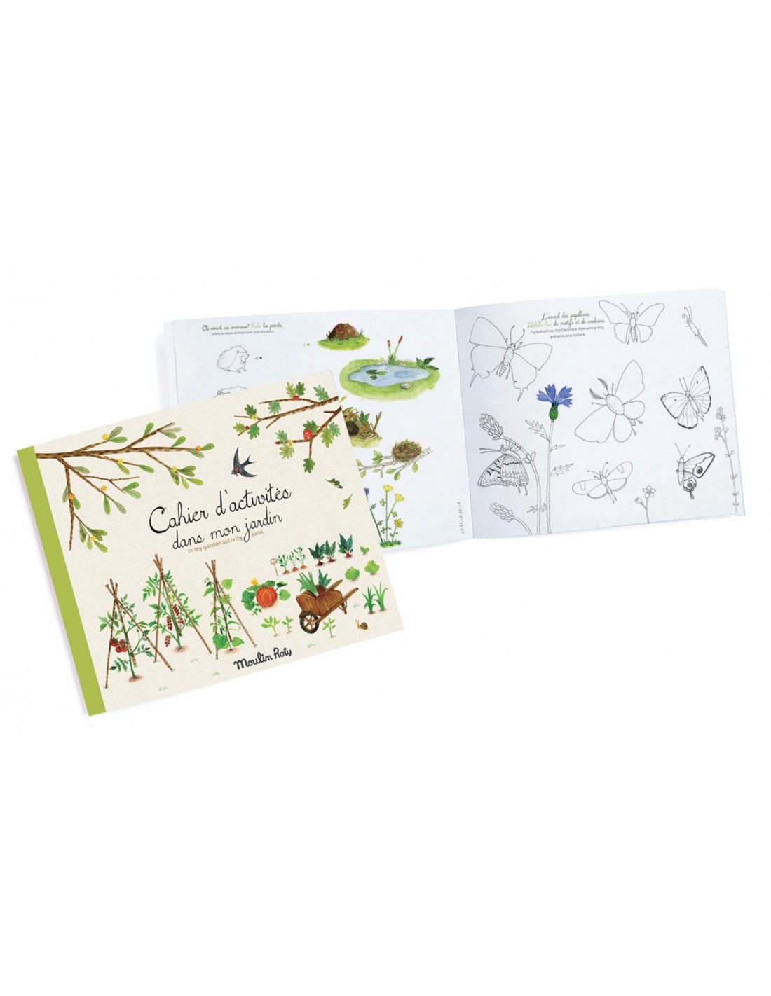 Cahier d'activité le jardin du moulin - MOULIN ROTY