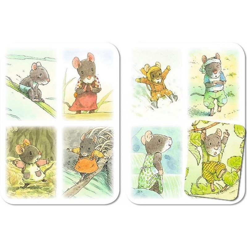 Le loto de la famille souris - Ecole des loisirs - Moulin Roty