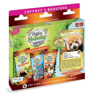 Coffret 3 Boosters Panda roux - Bioviva