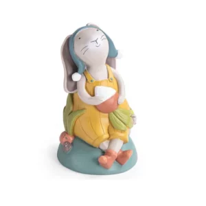 Tirelire lapin Trois petits lapins