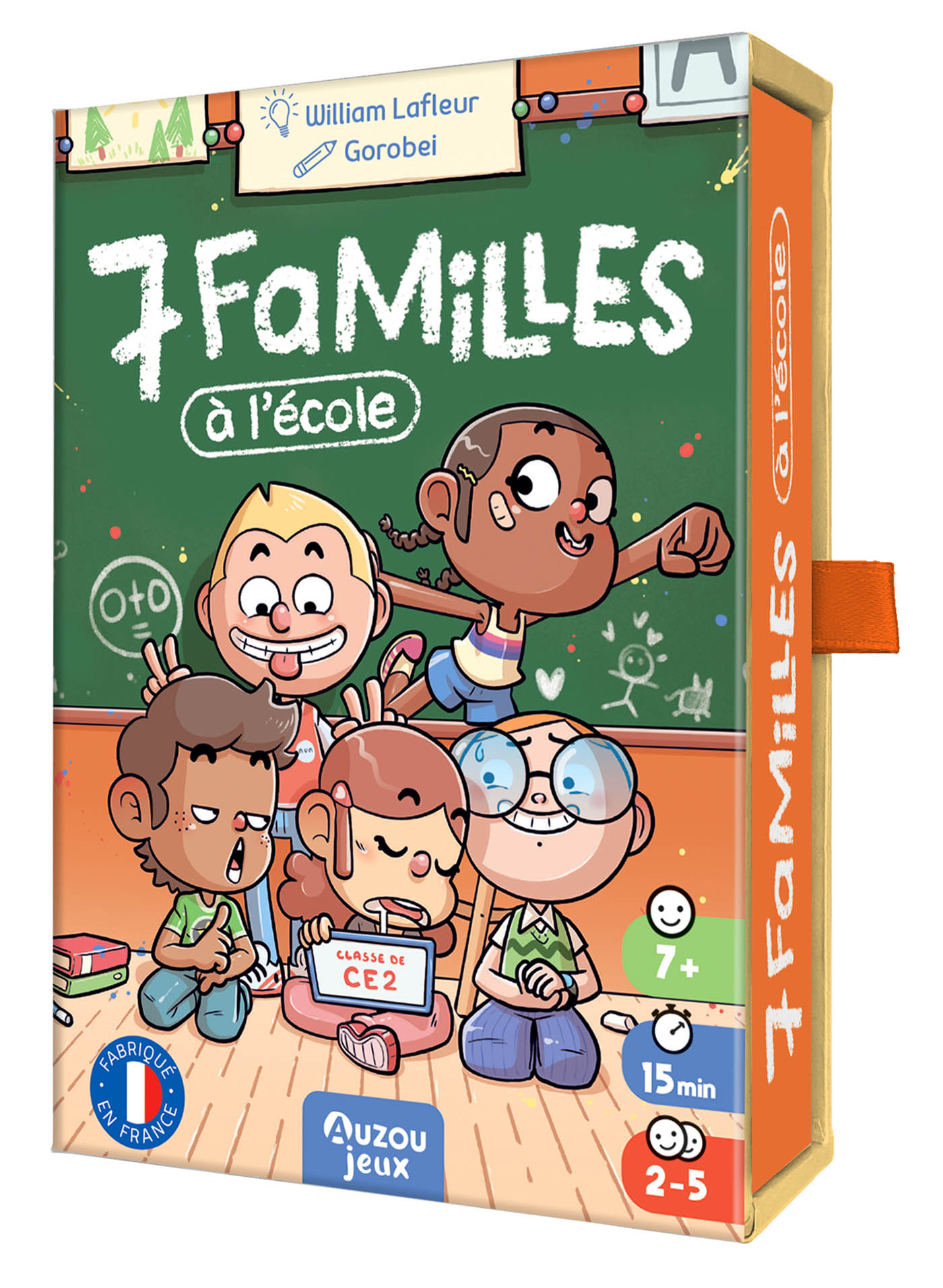 Jeu de 7 familles à l'école - Auzou